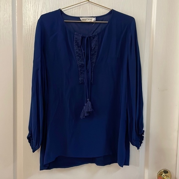 Johnny Was Calme Peasant Top - XS - Picture 1 of 5